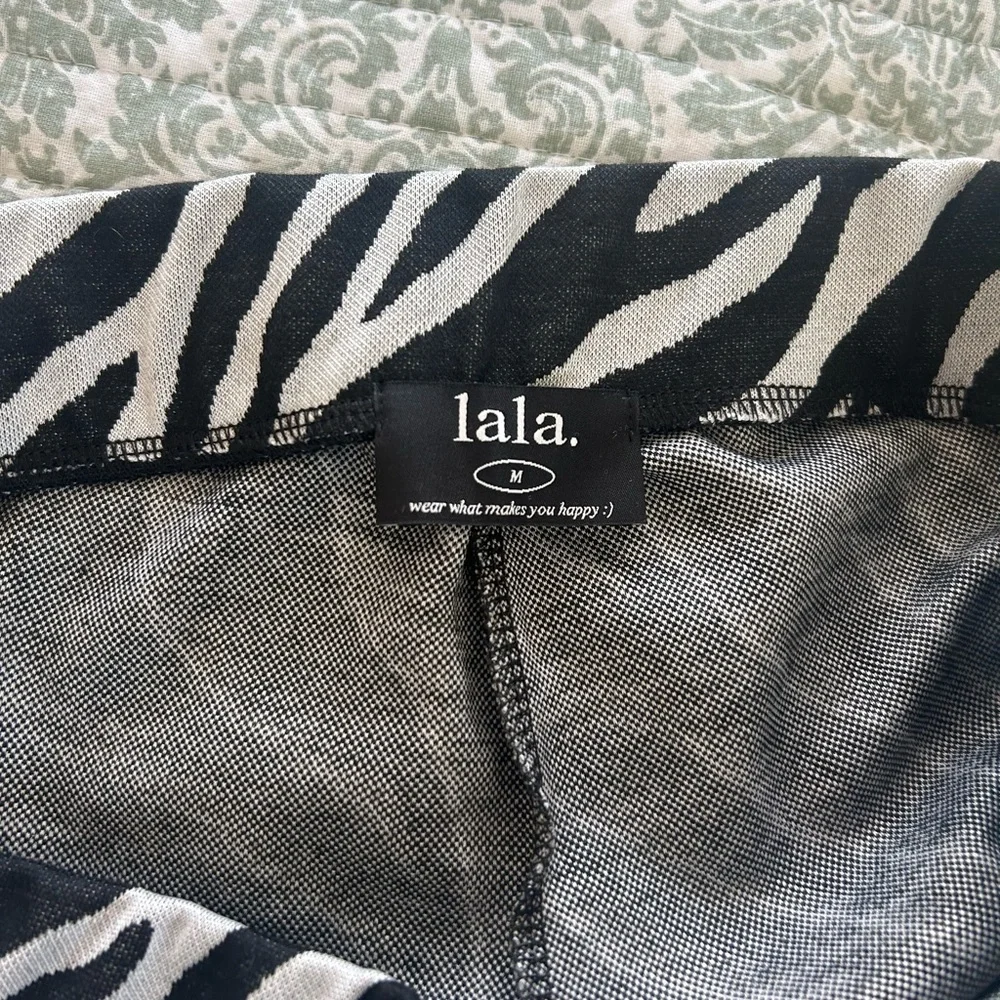 Lala Zebra Print set - Picture 4 of 5